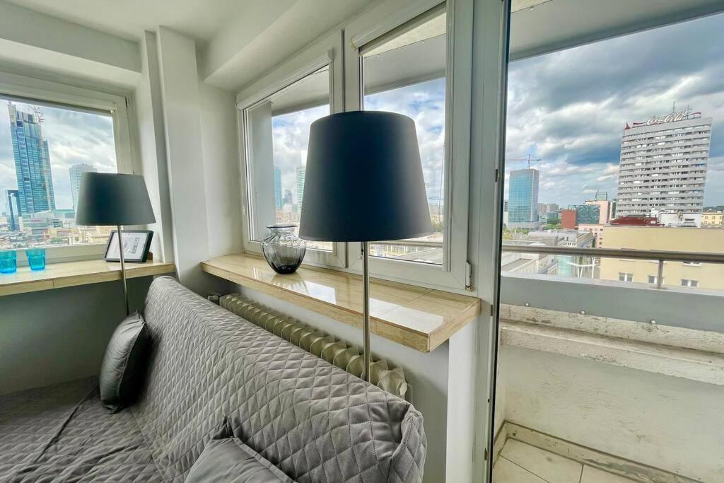Sawa Apartment 2Xmetro Wifi 500 Mbs 50'Tv Netflix Hbo Appletv+ วอร์ซอ ภายนอก รูปภาพ