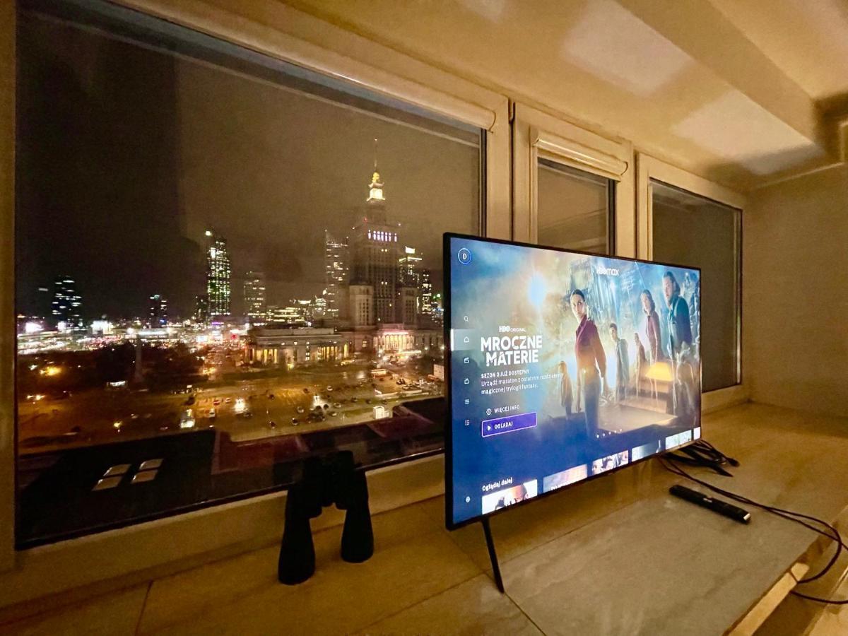 Sawa Apartment 2Xmetro Wifi 500 Mbs 50'Tv Netflix Hbo Appletv+ วอร์ซอ ภายนอก รูปภาพ