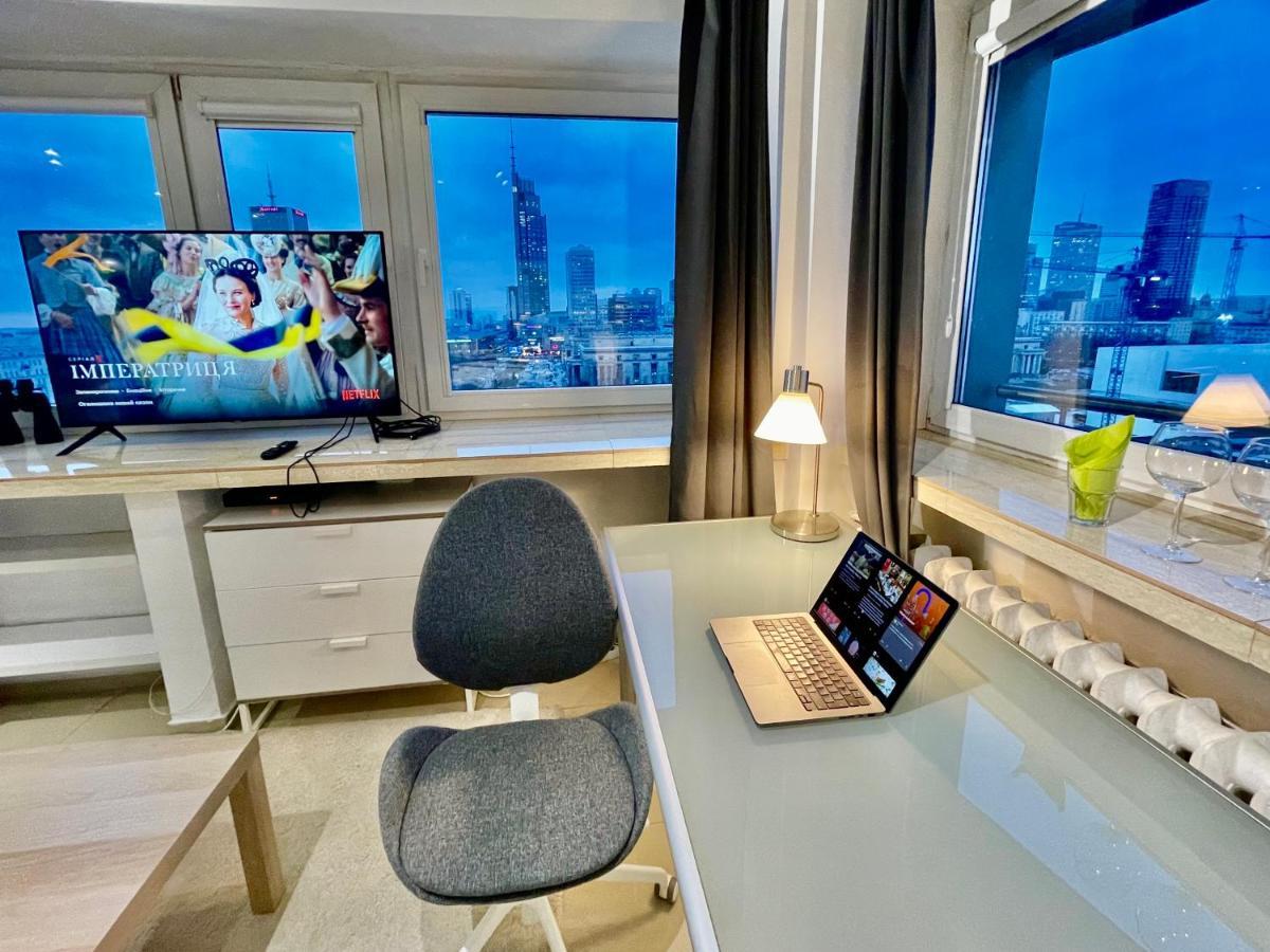 Sawa Apartment 2Xmetro Wifi 500 Mbs 50'Tv Netflix Hbo Appletv+ วอร์ซอ ภายนอก รูปภาพ