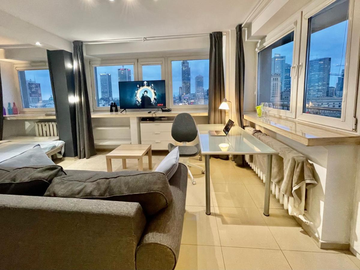 Sawa Apartment 2Xmetro Wifi 500 Mbs 50'Tv Netflix Hbo Appletv+ วอร์ซอ ภายนอก รูปภาพ
