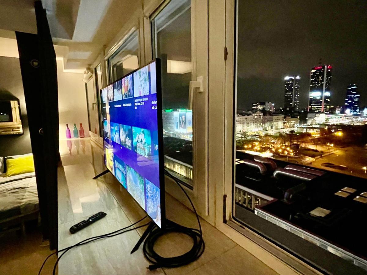 Sawa Apartment 2Xmetro Wifi 500 Mbs 50'Tv Netflix Hbo Appletv+ วอร์ซอ ภายนอก รูปภาพ