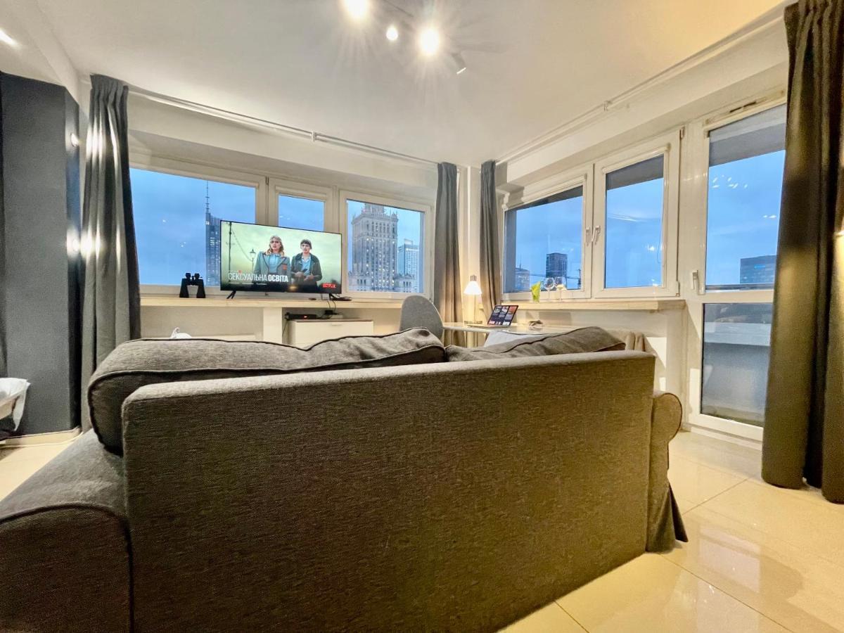 Sawa Apartment 2Xmetro Wifi 500 Mbs 50'Tv Netflix Hbo Appletv+ วอร์ซอ ภายนอก รูปภาพ